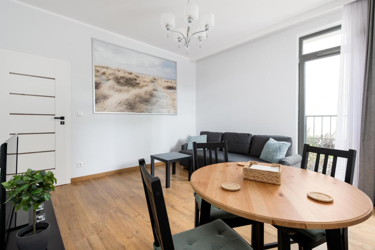 Roof Terrace Old Town Apartments With Private Parking กดัญสก์ ภายนอก รูปภาพ