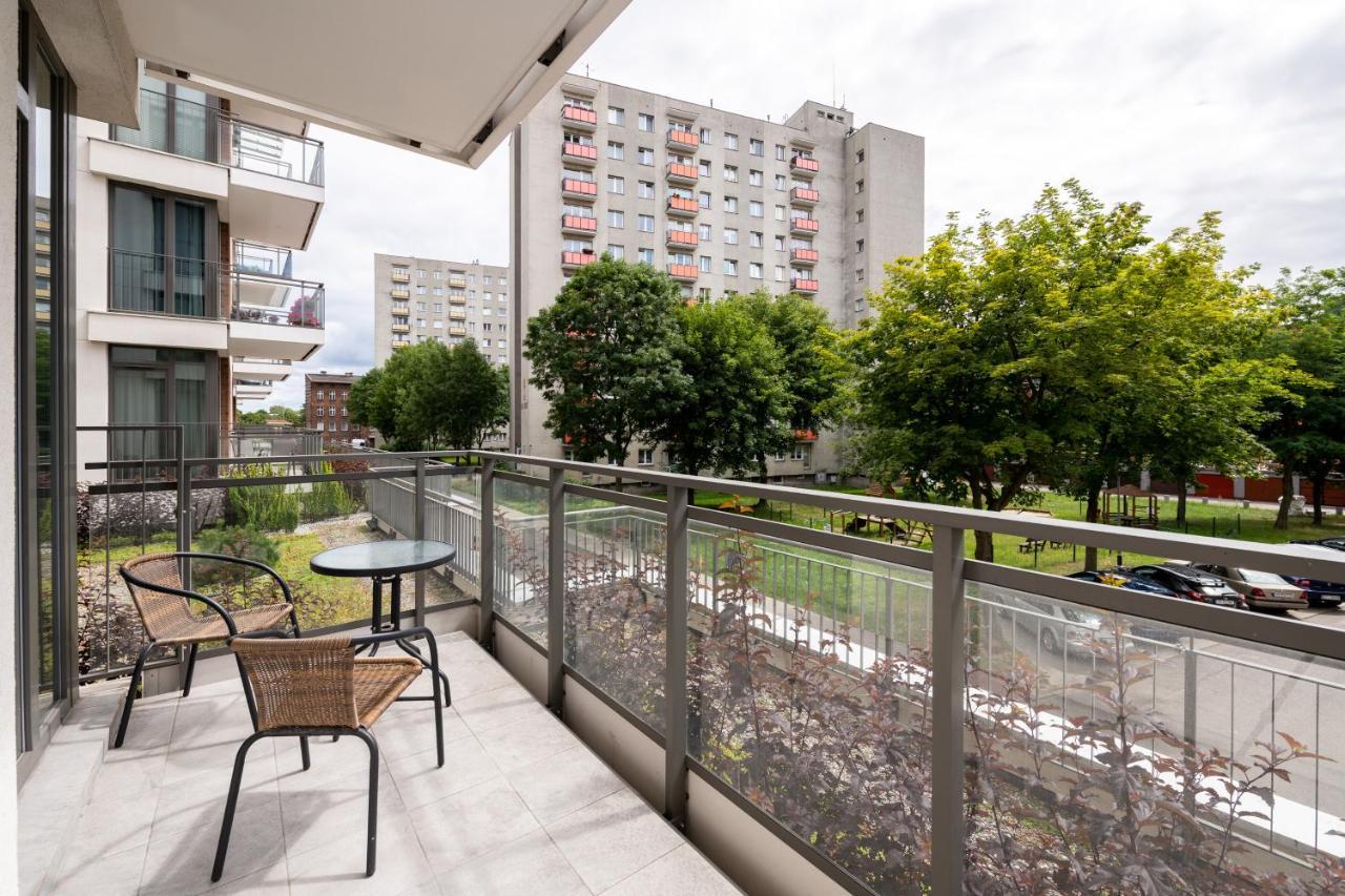 Roof Terrace Old Town Apartments With Private Parking กดัญสก์ ภายนอก รูปภาพ