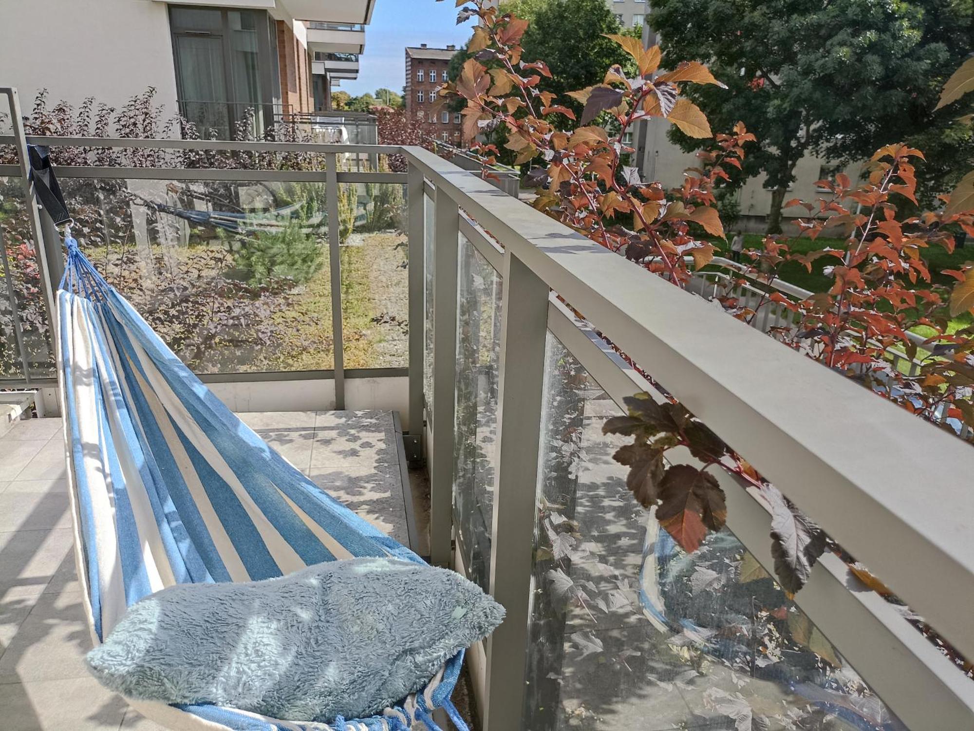 Roof Terrace Old Town Apartments With Private Parking กดัญสก์ ภายนอก รูปภาพ